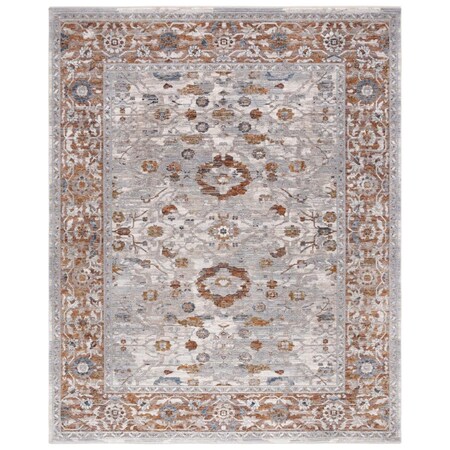 Safavieh 4 x 6 ft. Heirloom 700 Global Power Loomed Rectangle Area Rug Rust & Blue HRL726P-4